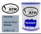 Preview: Porsche, Glacier Blue Metallic, LY5U / U1: 500ml Lackdose, von ATW Autoteile West.